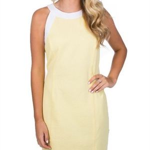 Lauren James Yellow Arden derby Dress NWT